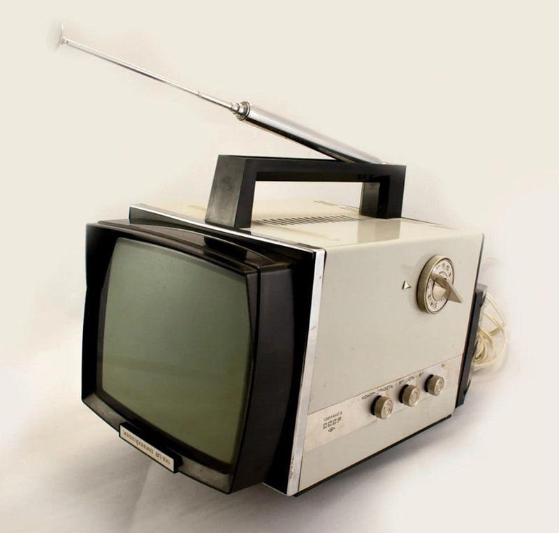 Портативные телевизоры СССР
